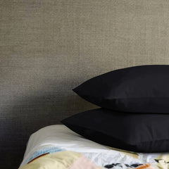 Plain Pillow Case/Cover Pair Black