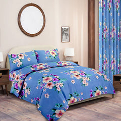 Duvet Covers, purple duvet covers, purple floral duvet covers, single duvet covers, double duvet covers, king size duvet covers, microfiber duvet covers sets, Microfiber bedding sets, 3Pcs Duvet Covers set,