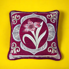cushion covers, sofa cushion cover, Embroidered cushion cover, floral printed cushion cover