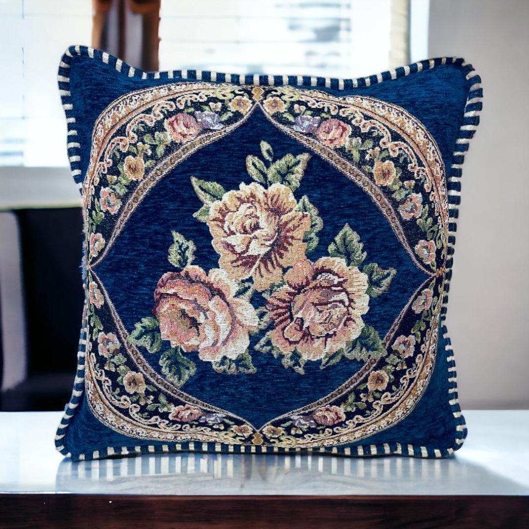 cushion covers, sofa cushion cover, Embroidered cushion cover, floral printed cushion cover