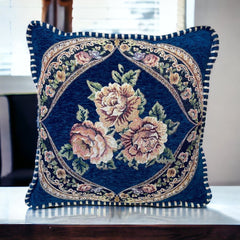 cushion covers, sofa cushion cover, Embroidered cushion cover, floral printed cushion cover