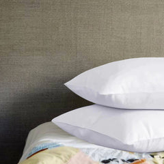 Plain Pillow Case/Cover Pair White