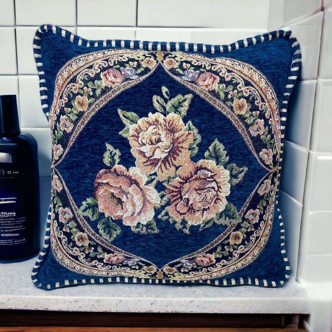cushion covers, sofa cushion cover, Embroidered cushion cover, floral printed cushion cover
