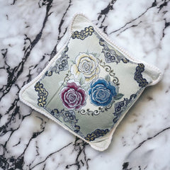 cushion covers, sofa cushion cover, Embroidered cushion cover, floral printed cushion cover