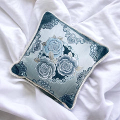 cushion covers, sofa cushion cover, Embroidered cushion cover, floral printed cushion cover