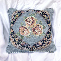 cushion covers, sofa cushion cover, Embroidered cushion cover, floral printed cushion cover