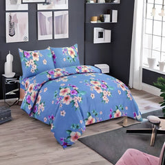 Duvet Covers, purple duvet covers, purple floral duvet covers, single duvet covers, double duvet covers, king size duvet covers, microfiber duvet covers sets, Microfiber bedding sets, 3Pcs Duvet Covers set,