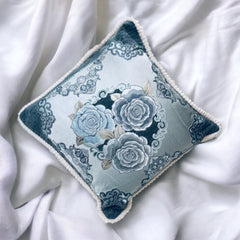 cushion covers, sofa cushion cover, Embroidered cushion cover, floral printed cushion cover