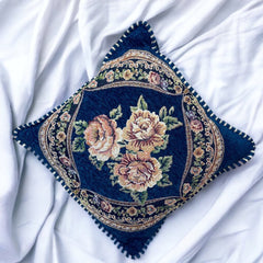 cushion covers, sofa cushion cover, Embroidered cushion cover, floral printed cushion cover
