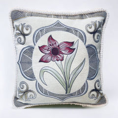 cushion covers, sofa cushion cover, Embroidered cushion cover, floral printed cushion cover