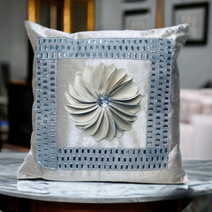 Crushed Diamond Sofa Cushion Cover Champagne