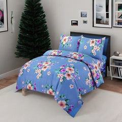 Duvet Covers, purple duvet covers, purple floral duvet covers, single duvet covers, double duvet covers, king size duvet covers, microfiber duvet covers sets, Microfiber bedding sets, 3Pcs Duvet Covers set,