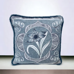 cushion covers, sofa cushion cover, Embroidered cushion cover, floral printed cushion cover