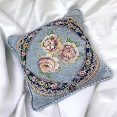 cushion covers, sofa cushion cover, Embroidered cushion cover, floral printed cushion cover