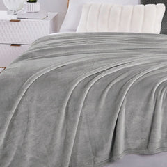 Fleece blanket, Fleece throw blanket, fluffy blanket, warm blanket, soft blanket,sofa fleece throw, sofa blankets , light grey blankets, double size