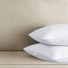 Plain Pillow Case/Cover Pair White
