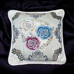 cushion covers, sofa cushion cover, Embroidered cushion cover, floral printed cushion cover