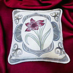 cushion covers, sofa cushion cover, Embroidered cushion cover, floral printed cushion cover