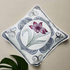 cushion covers, sofa cushion cover, Embroidered cushion cover, floral printed cushion cover