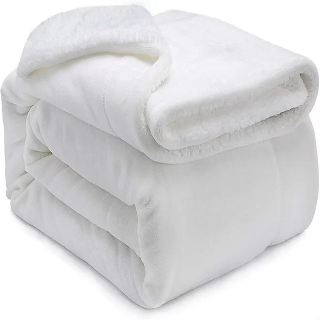 Fleece blanket, Fleece throw blanket, fluffy blanket, warm blanket, soft blanket,sofa fleece throw, sofa blankets , light cream blankets, double size