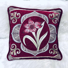 cushion covers, sofa cushion cover, Embroidered cushion cover, floral printed cushion cover