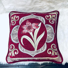 cushion covers, sofa cushion cover, Embroidered cushion cover, floral printed cushion cover