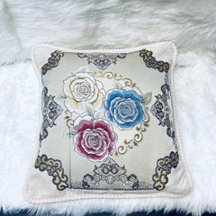 cushion covers, sofa cushion cover, Embroidered cushion cover, floral printed cushion cover