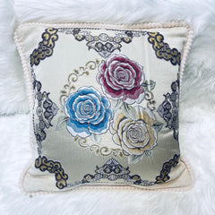 cushion covers, sofa cushion cover, Embroidered cushion cover, floral printed cushion cover