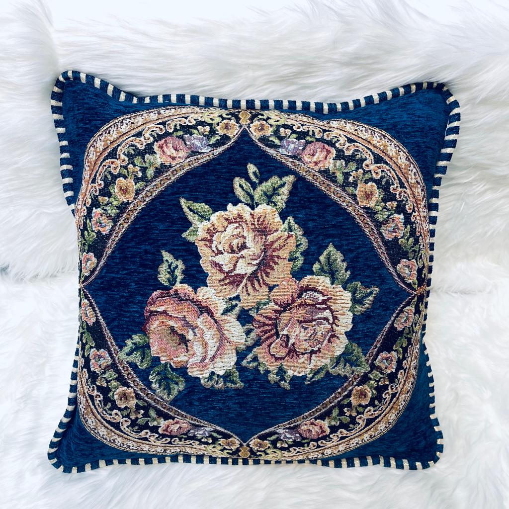 cushion covers, sofa cushion cover, Embroidered cushion cover, floral printed cushion cover