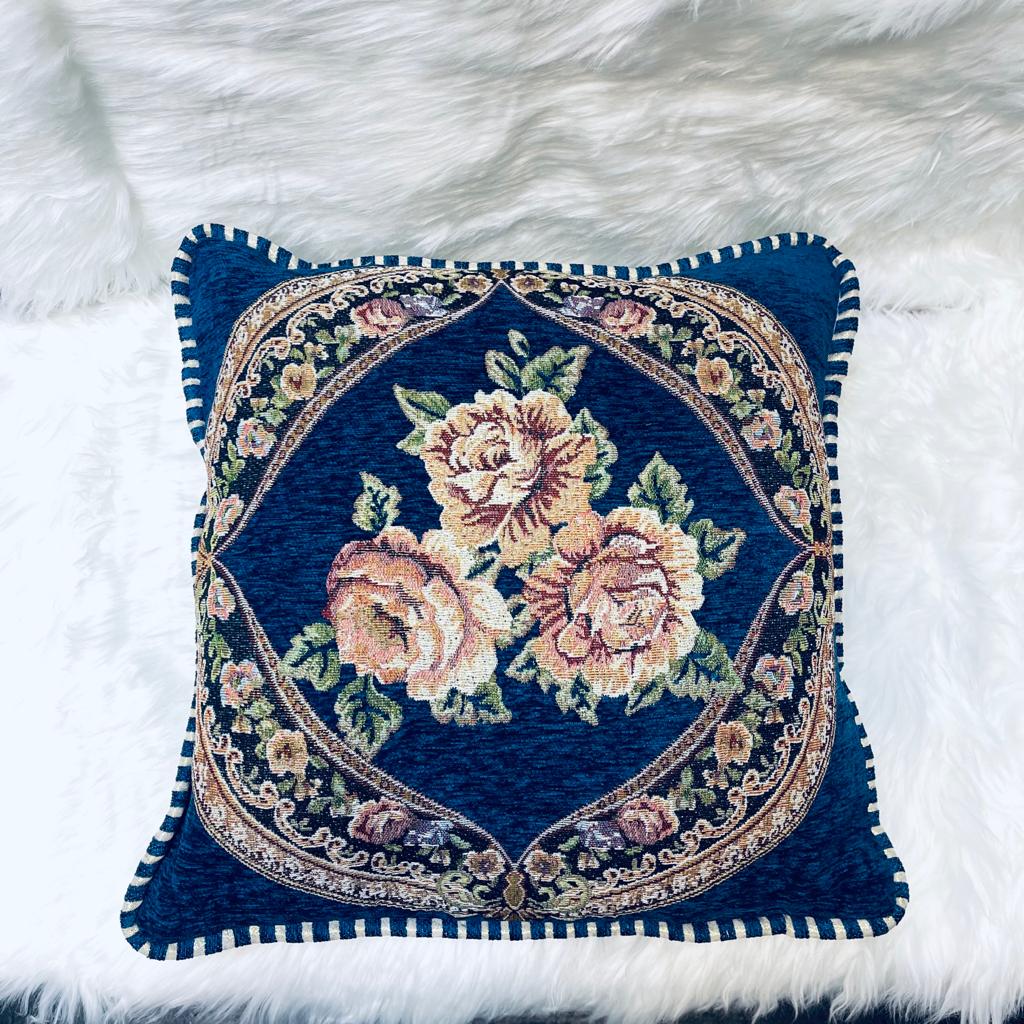 cushion covers, sofa cushion cover, Embroidered cushion cover, floral printed cushion cover