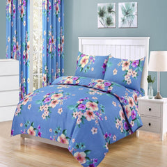 Duvet Covers, purple duvet covers, purple floral duvet covers, single duvet covers, double duvet covers, king size duvet covers, microfiber duvet covers sets, Microfiber bedding sets, 3Pcs Duvet Covers set, 